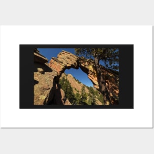 Royal Arch Trail Arch Boulder Colorado Posters and Art